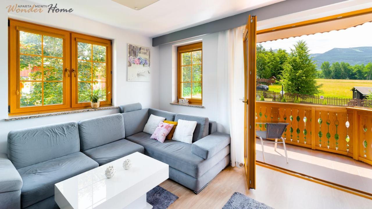 Wonder Home - Apartamenty W Malowniczej, Spokojnej Okolicy - Z Widokiem Na Sniezke Карпач Экстерьер фото